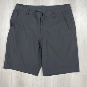 Lululemon ABC Classic Shorts Size 38 Gray Casual Comfort Stretch Fabric